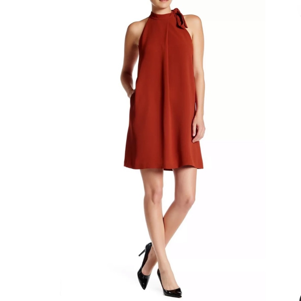 New Theory Espere Cutaway Crepe Dress Size 0